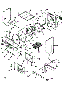 Dryer Assembly parts for Kenmore Washer Dryer Combo 417.97802792 (41797802792, 417 97802792) from AppliancePartsPros.com