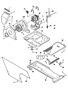 Motor / Blower / Thermostat parts for Kenmore Washer Dryer Combo 417.97802792 (41797802792, 417 97802792) from AppliancePartsPros.com