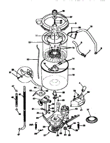 Washer Assembly parts for Kenmore Washer Dryer Combo 417.97804790 (41797804790, 417 97804790) from AppliancePartsPros.com