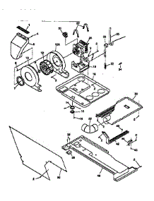 Motor / Blower / Thermostats parts for Kenmore Washer Dryer Combo 417.97804791 (41797804791, 417 97804791) from AppliancePartsPros.com