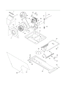 Motor / Blower / Belt parts for Kenmore Washer Dryer Combo 417.97812701 (41797812701, 417 97812701) from AppliancePartsPros.com