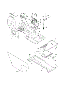 Motor / Blower / Belt parts for Kenmore Washer Dryer Combo 417.97812702 (41797812702, 417 97812702) from AppliancePartsPros.com
