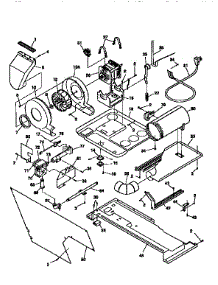 Motor And Blower Assy parts for Kenmore Washer Dryer Combo 417.97862790 (41797862790, 417 97862790) from AppliancePartsPros.com