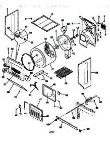 Drum parts for Kenmore Washer Dryer Combo 417.97864791 (41797864791, 417 97864791) from AppliancePartsPros.com