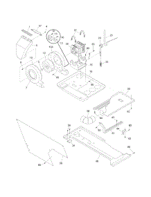 Motor / Blower / Belt parts for Kenmore Washer Dryer Combo 417.97912702 (41797912702, 417 97912702) from AppliancePartsPros.com