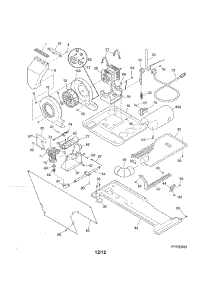 Upper Cabinet / Drum Heater parts for Kenmore Washer Dryer Combo 417.97962702 (41797962702, 417 97962702) from AppliancePartsPros.com