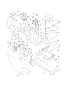 Motor / Blower / Belt parts for Kenmore Washer Dryer Combo 417.97962705 (41797962705, 417 97962705) from AppliancePartsPros.com