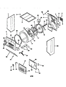 Bulkhead parts for Kenmore Washer Dryer Combo 417.98702890 (41798702890, 417 98702890) from AppliancePartsPros.com