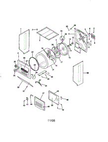 Bulkhead parts for Kenmore Washer Dryer Combo 417.98702891 (41798702891, 417 98702891) from AppliancePartsPros.com