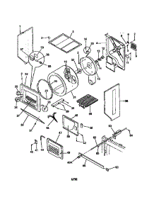 Bulkhead parts for Kenmore Washer Dryer Combo 417.98864890 (41798864890, 417 98864890) from AppliancePartsPros.com