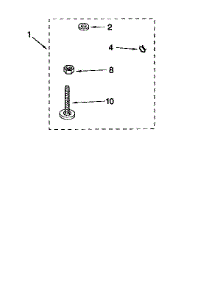 Miscellaneous parts for Kenmore Washer 110.92587210 (11092587210, 110 92587210) from AppliancePartsPros.com