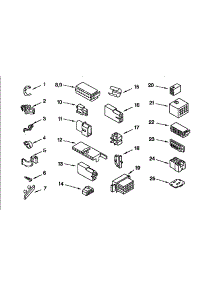 Wiring Harness parts for Kenmore Washer 110.92588410 (11092588410, 110 92588410) from AppliancePartsPros.com