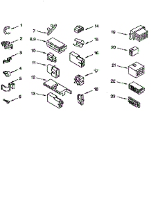 Wiring Harness parts for Kenmore Washer 110.92590100 (11092590100, 110 92590100) from AppliancePartsPros.com