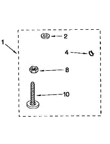 Miscellaneous parts for Kenmore Washer 110.92590110 (11092590110, 110 92590110) from AppliancePartsPros.com