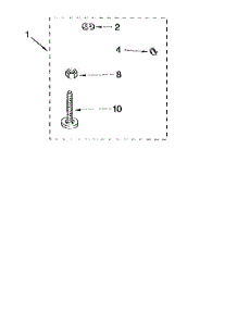 Miscellaneous parts for Kenmore Washer 110.92590800 (11092590800, 110 92590800) from AppliancePartsPros.com