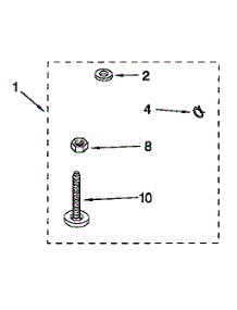 Miscellaneous parts for Kenmore Washer 110.92590820 (11092590820, 110 92590820) from AppliancePartsPros.com