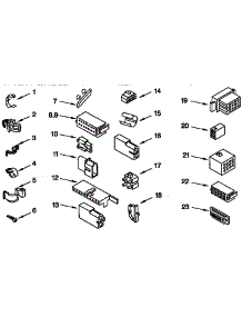 Wiring Harness Parts parts for Kenmore Washer 110.92591200 (11092591200, 110 92591200) from AppliancePartsPros.com