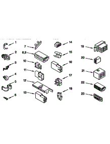 Wiring Harness Parts parts for Kenmore Washer 110.92592400 (11092592400, 110 92592400) from AppliancePartsPros.com