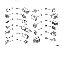 Wiring Harness parts for Kenmore Washer 110.92593220 (11092593220, 110 92593220) from AppliancePartsPros.com