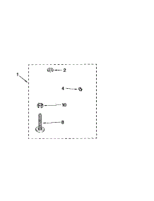 Miscellaneous parts for Kenmore Washer 110.92593220 (11092593220, 110 92593220) from AppliancePartsPros.com