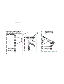 Water System parts for Kenmore Washer 110.92595210 (11092595210, 110 92595210) from AppliancePartsPros.com