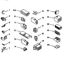 Wiring Harness parts for Kenmore Washer 110.92596100 (11092596100, 110 92596100) from AppliancePartsPros.com