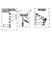 Water System parts for Kenmore Washer 110.92596100 (11092596100, 110 92596100) from AppliancePartsPros.com