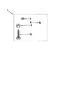 Miscellaneous parts for Kenmore Washer 110.82405840 (11082405840, 110 82405840) from AppliancePartsPros.com