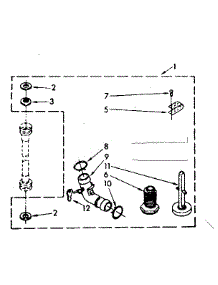 Gearcase Parts parts for Kenmore Washer 110.82406130 (11082406130, 110 82406130) from AppliancePartsPros.com