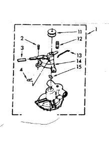 Water Pump parts for Kenmore Washer 110.82406630 (11082406630, 110 82406630) from AppliancePartsPros.com