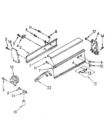 Console Parts parts for Kenmore Washer 110.82407100 (11082407100, 110 82407100) from AppliancePartsPros.com