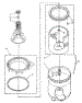 Agitator, Basket And Tub Parts