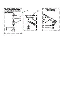 Water System parts for Kenmore Washer 110.82407140 (11082407140, 110 82407140) from AppliancePartsPros.com