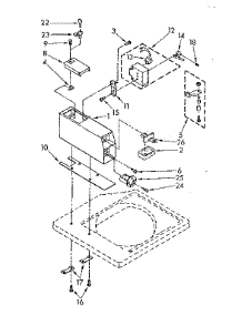 Meter Case Parts parts for Kenmore Washer 110.82407810 (11082407810, 110 82407810) from AppliancePartsPros.com