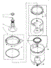 Agitator, Basket And Tub
