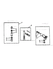 Water System Parts parts for Kenmore Washer 110.82427300 (11082427300, 110 82427300) from AppliancePartsPros.com