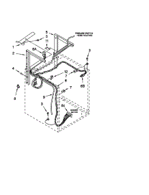 Dryer Support And Washer parts for Kenmore Washer Dryer Combo 110.88732793 (11088732793, 110 88732793) from AppliancePartsPros.com