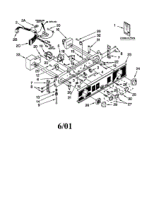 Control Panel parts for Kenmore Washer Dryer Combo 110.88732793 (11088732793, 110 88732793) from AppliancePartsPros.com