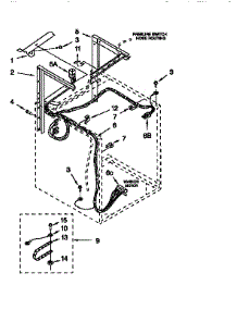 Dryer Support And Washer parts for Kenmore Washer Dryer Combo 110.88752790 (11088752790, 110 88752790) from AppliancePartsPros.com