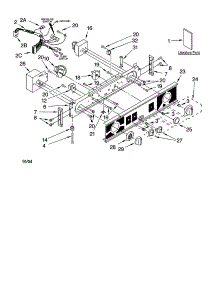 Washer / Dryer Control Panel Parts parts for Kenmore Washer Dryer Combo 110.88752794 (11088752794, 110 88752794) from AppliancePartsPros.com