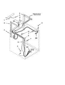 Dryer Support And Washer Parts parts for Kenmore Washer Dryer Combo 110.88752795 (11088752795, 110 88752795) from AppliancePartsPros.com
