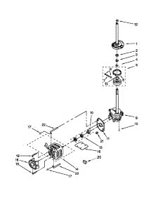 Brake,Clutch,Gearcase,Motor And Pump Parts parts for Kenmore Washer Dryer Combo 110.8875279A (1108875279A, 110 8875279A) from AppliancePartsPros.com