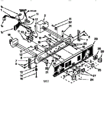 Washer Dryer Control Panel parts for Kenmore Washer Dryer Combo 110.88754790 (11088754790, 110 88754790) from AppliancePartsPros.com