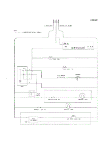 Wiring Schematic parts for Kenmore Refrigerator 253.7483240A (2537483240A, 253 7483240A) from AppliancePartsPros.com