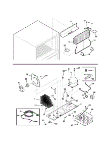 System parts for Kenmore Refrigerator 253.74850406 (25374850406, 253 74850406) from AppliancePartsPros.com