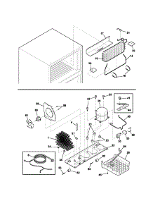 System parts for Kenmore Refrigerator 253.74854402 (25374854402, 253 74854402) from AppliancePartsPros.com