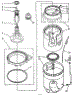 Agitator Basket And Tub Parts