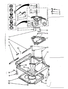 Machine Base Parts parts for Kenmore Washer 110.81476720 (11081476720, 110 81476720) from AppliancePartsPros.com