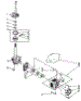 Brake, Clutch, Gearcase, Motor And Pump