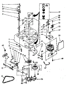 Drive Parts parts for Kenmore Washer 110.83374800 (11083374800, 110 83374800) from AppliancePartsPros.com